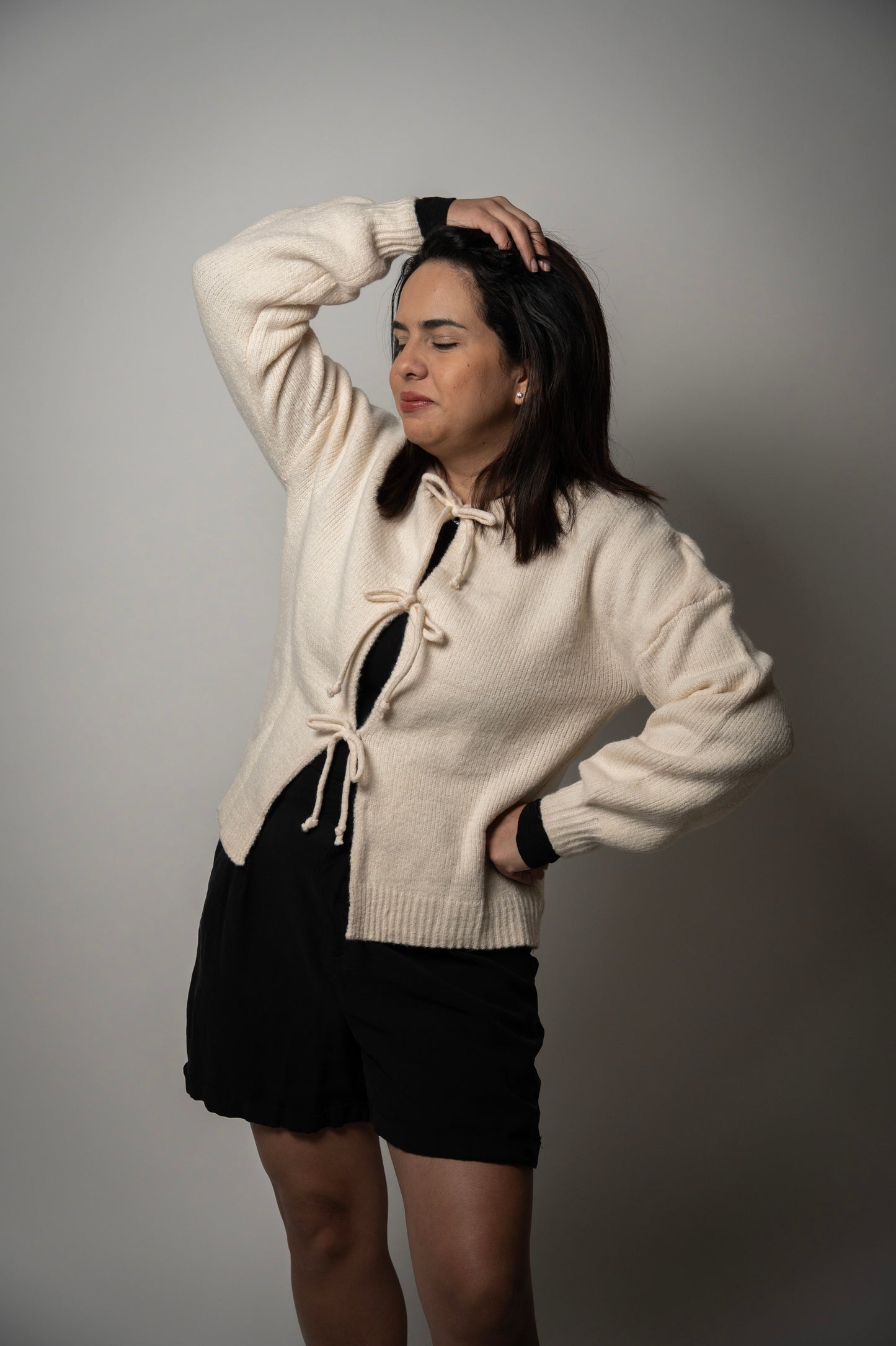Ribbon Stylish Cardigan
