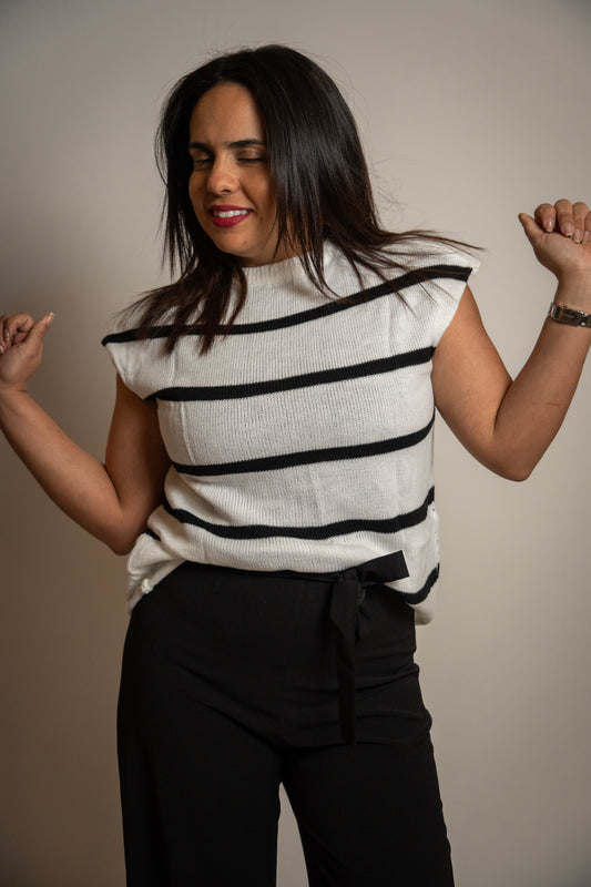 Casual Striped Sweater