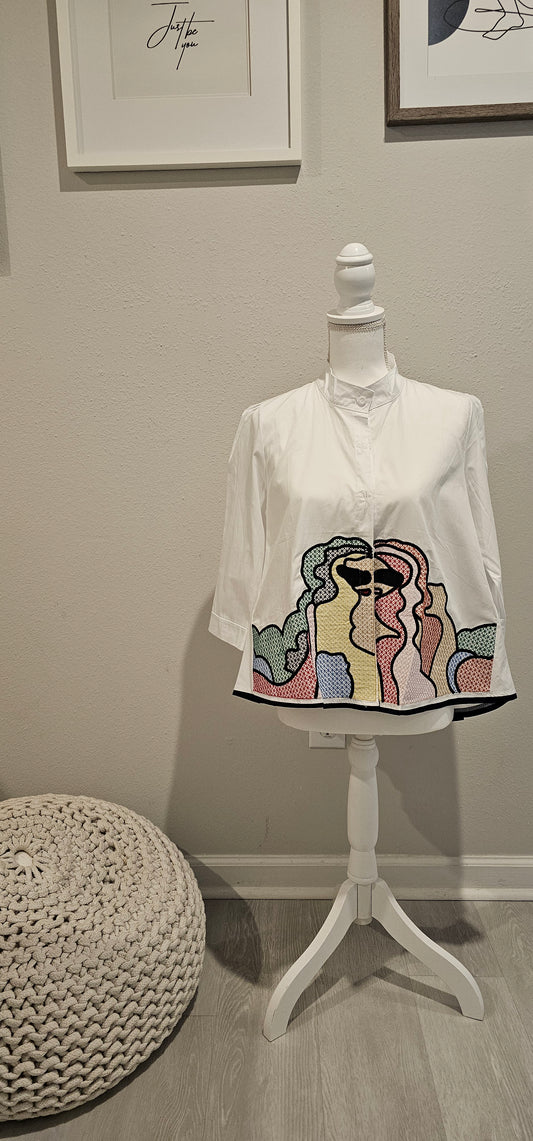 Casual Printed Blouse